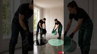 UNREAL 3D Emerald Epoxy Floor Transformation! 🤯💚