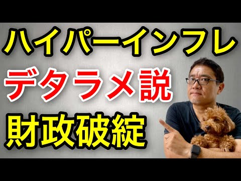 【徹底検証❗】本当にハイパーインフレ 財政破綻 世界恐慌 デノミ 財産税は起こるのか？ MMT 現代貨幣理論の弱点判明⁉ 【376】