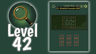 Lost Memory: Forest Puzzle level 42 | all parts gameplay walkthrough solution