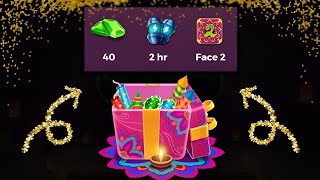 How to Get Free Diwali Rewards in Ludo Star | Free DICE + GEMS + BOOSTER | Diwali Festival Event screenshot 5