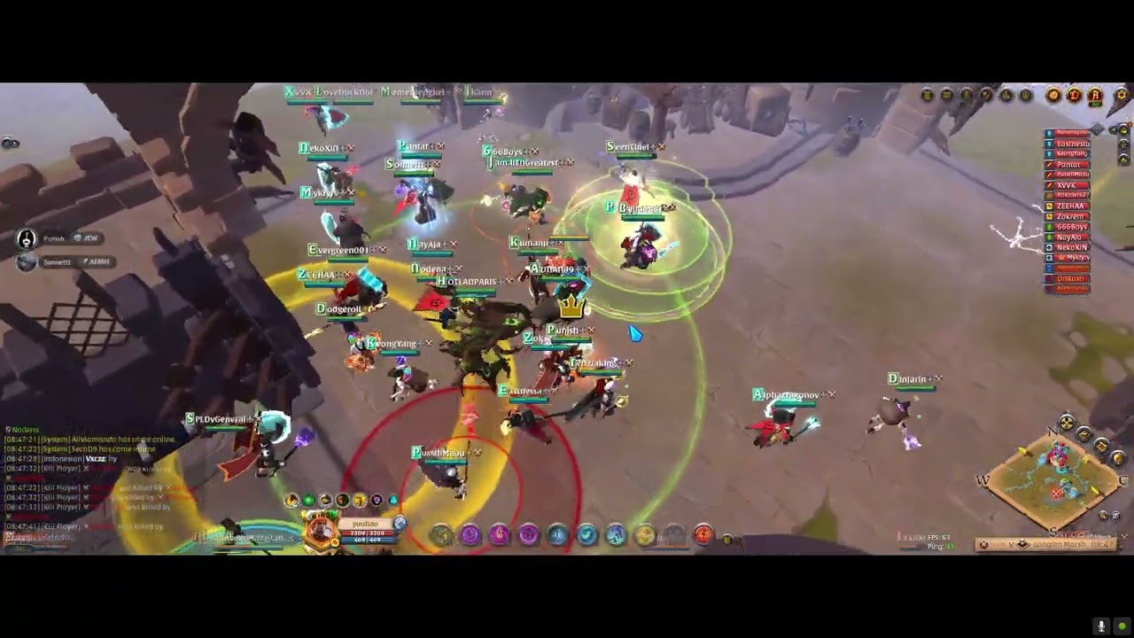 ALBION ONLINE | AFTERMATH VS TOPSPIRE & CHANG (LOCUS) | CASTLE