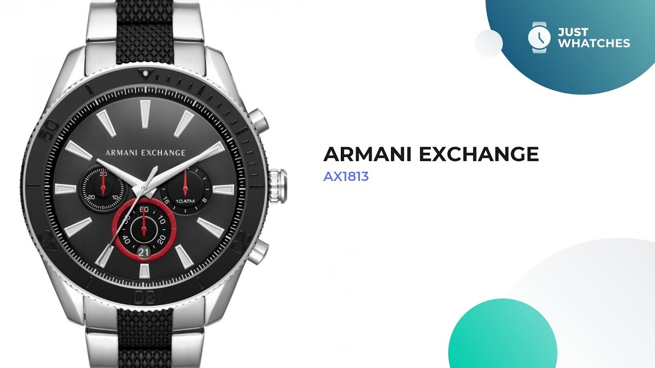 Trendy Armani Exchange AX1813 Men Watches Features, Prices, Detailed ...