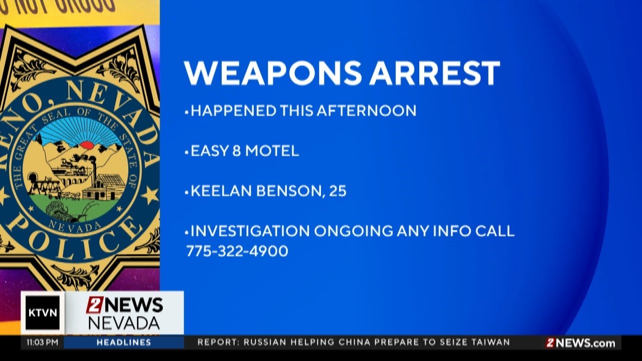 ktvn-Fri_Sep_26_22_00Suspect wanted on Las Vegas weapons charges arrested alongside others at