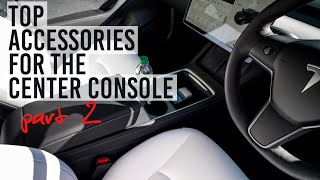 Tesla Model 3 Accessories (PART 2) IMPROVE the centre console