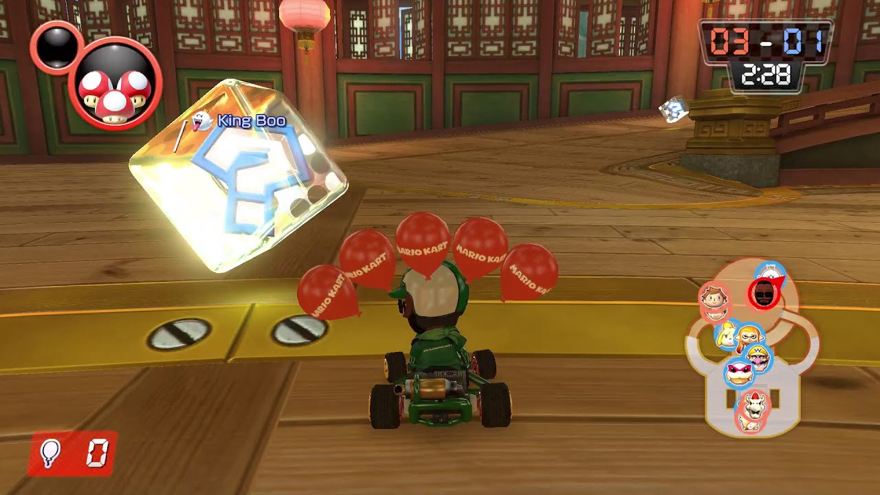 Mario Kart 8 Deluxe Battle Mode - Balloon Battle!