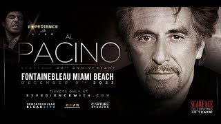 Al Pacino To Celebrate 40 Years Of Scarface In Miami 2023