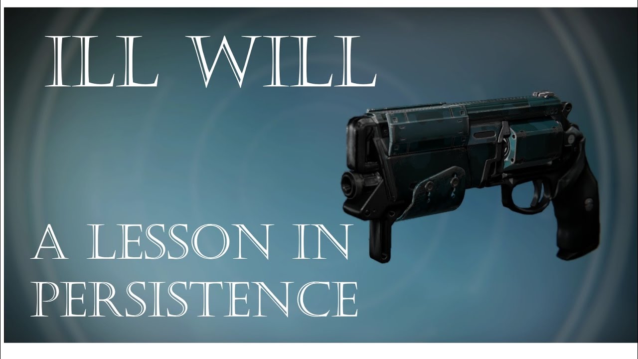 Destiny - Rise of Iron - Ill Will Legendary Hand Cannon - Quick Gameplay Review