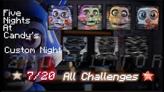 FNaC 1 CN | 7/20 All challenges COMPLETED (2nd victor) v1.0.2 OUTDATED