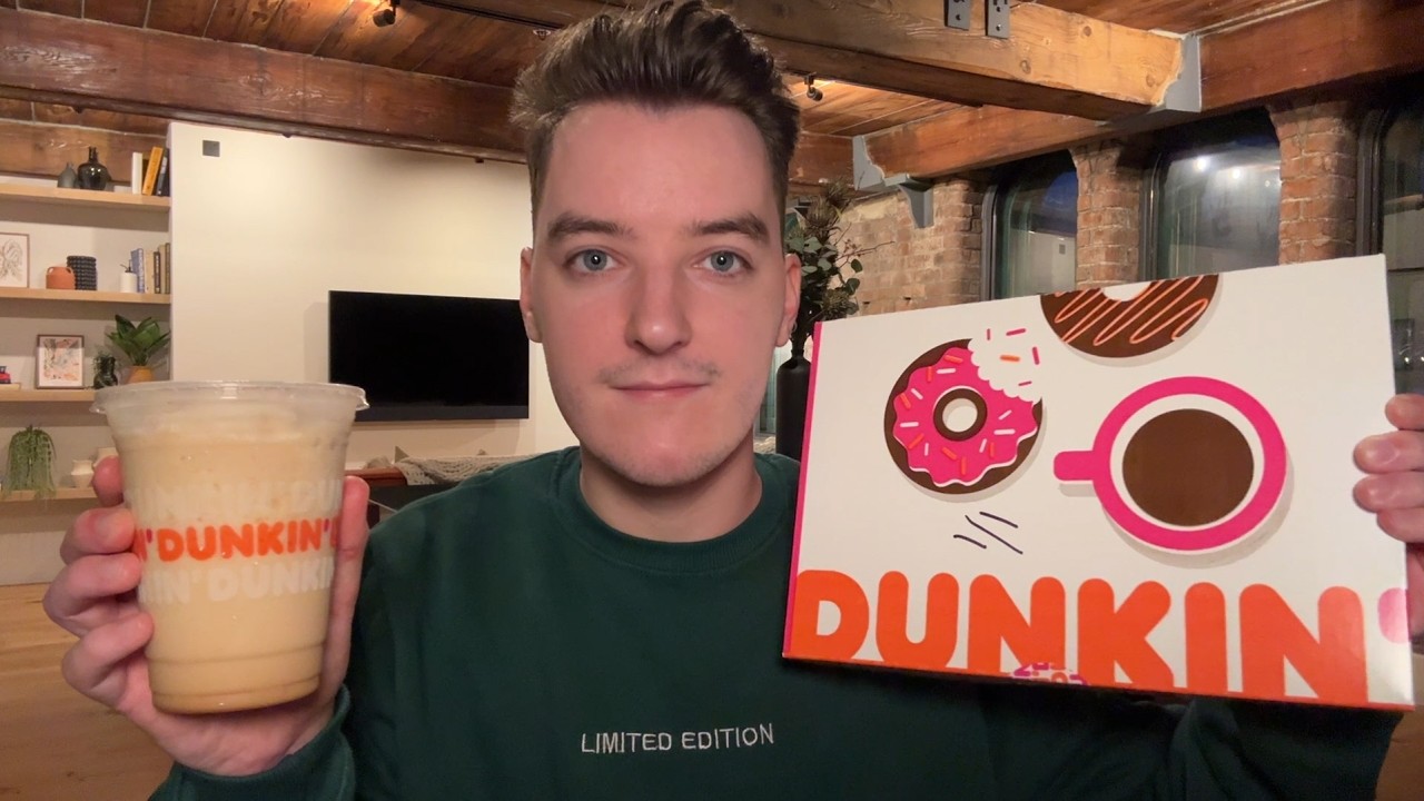 [ASMR] Dunkin' Donuts Mukbang!