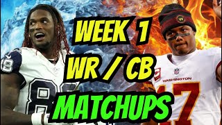 Week 1 BEST & WORST WR/CB Matchups | Fantasy Football 2024