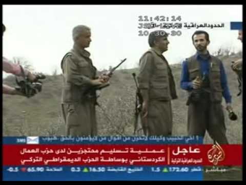 عملية تسليم محتجزين لدى حزب العمال الكردستاني