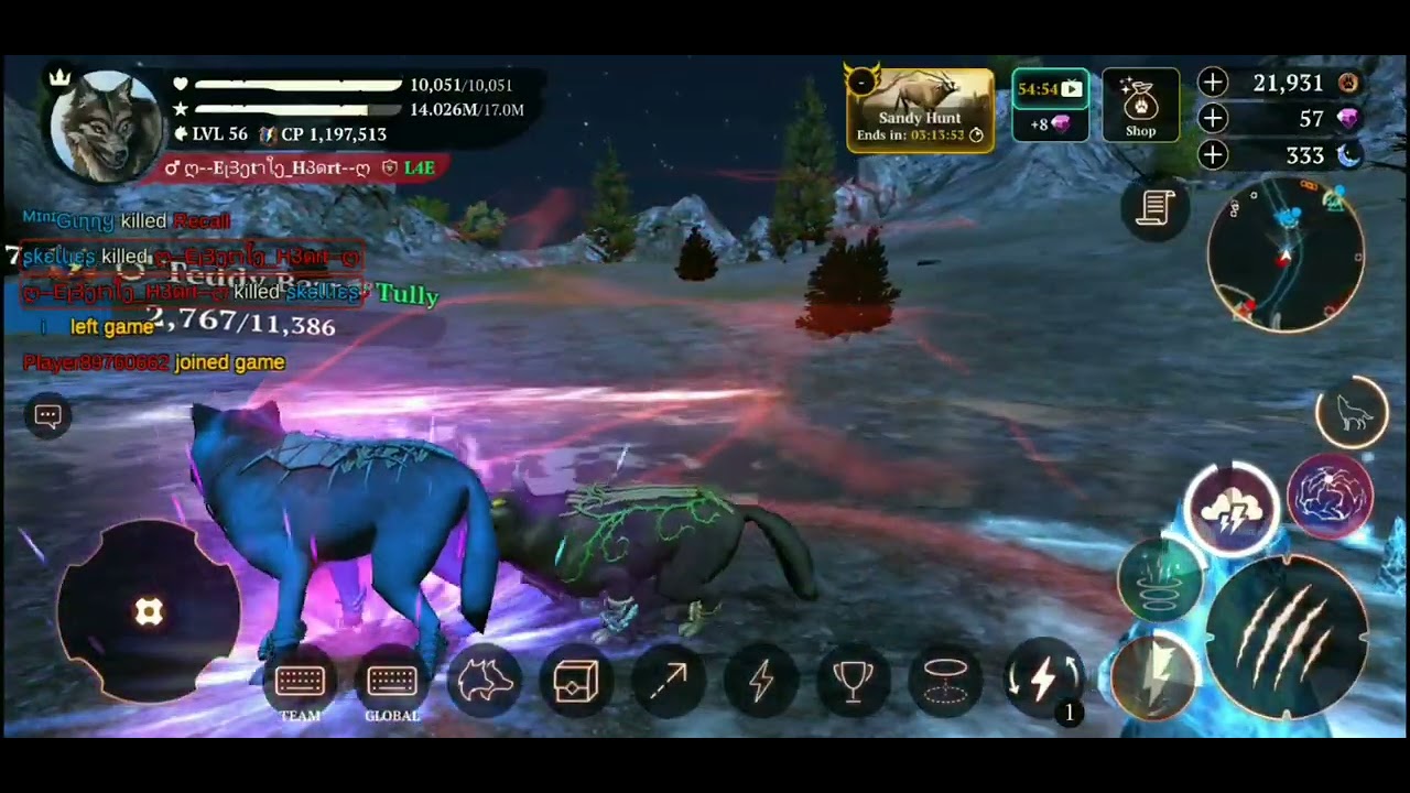 Bullying a Toxic wolf in PvP the wolf online simulator - YouTube