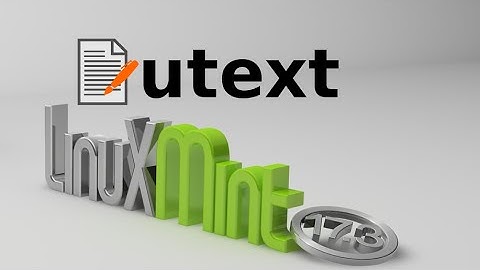 Utext : Markdown text editor for Linux Mint / Ubuntu
