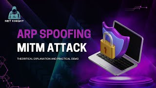 ARP Spoofing Man -In -The Middle Attack Explanation