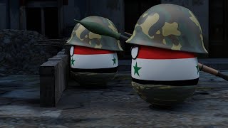 الحرب الاهلية السورية - دول متحركة