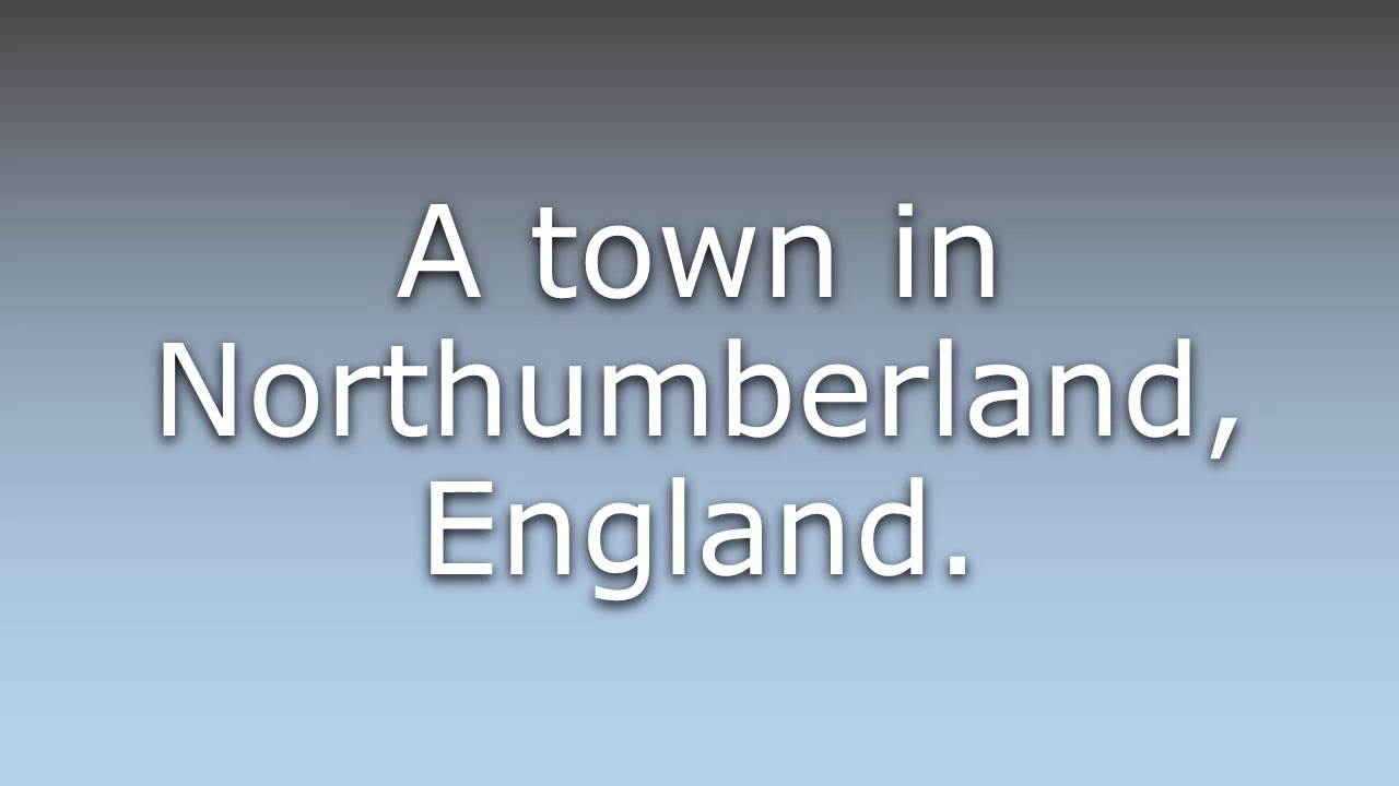 What does BerwickuponTweed mean? YouTube