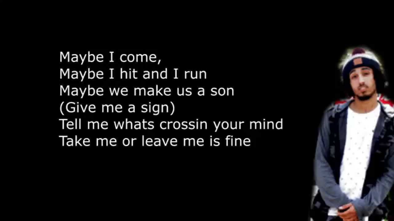 Rob Me Or Leave Take Lyrics Curly MpqSzUGV