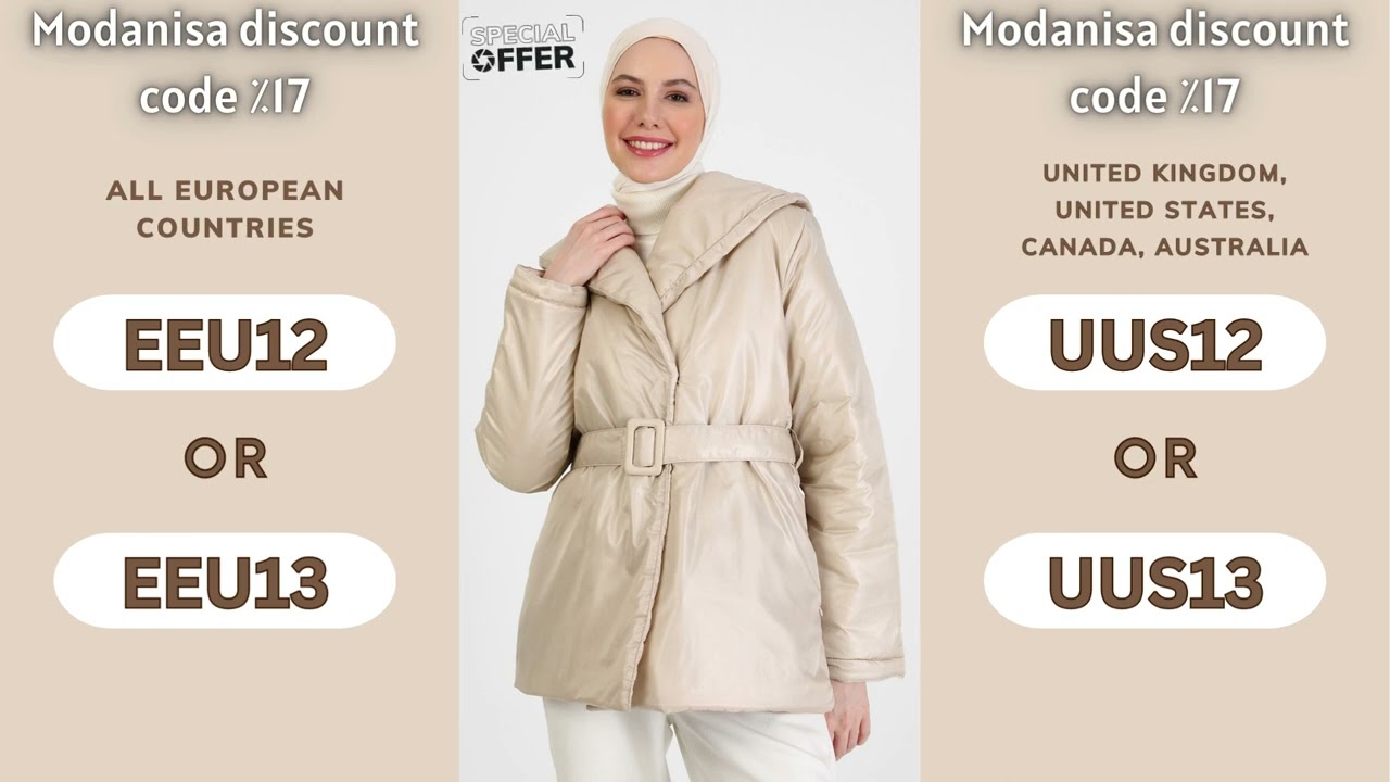modanisa coupon code uk : Incredible 17% Off: Limited Time Only