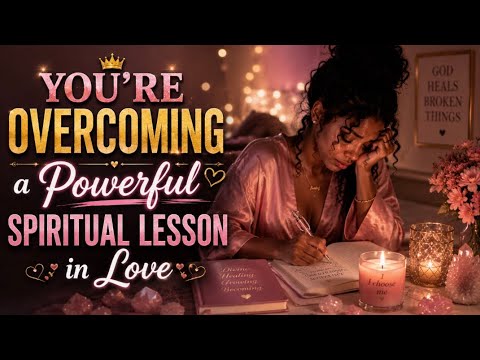 YOU’RE OVERCOMING A POWERFUL SPIRITUAL LESSON IN LOVE & SEEING PEOPLE FOR WHO THEY’RE