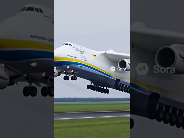 “The world’s largest cargo plane, the Antonov An-225 Mriya