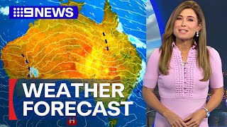 Australia Weather Update: Partly cloudy and showers | 9 News Australia