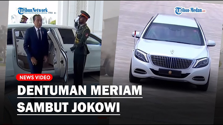 🔴 MEGAHNYA Penyambutan Jokowi di Abu Dhabi, Atraksi Pesawat hingga Meriam