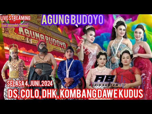 live streaming Agung Budoyo DS Colo dkh kombang Dawe Selasa 4 juni 2024  Lakon Mahesa Jenar class=