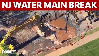 Massive Clifton water main break prompts 3 New Jersey communities to limit water use
