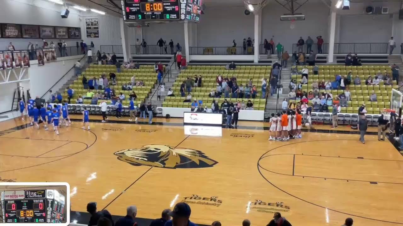 Paris basketball vs Subiaco district tournament