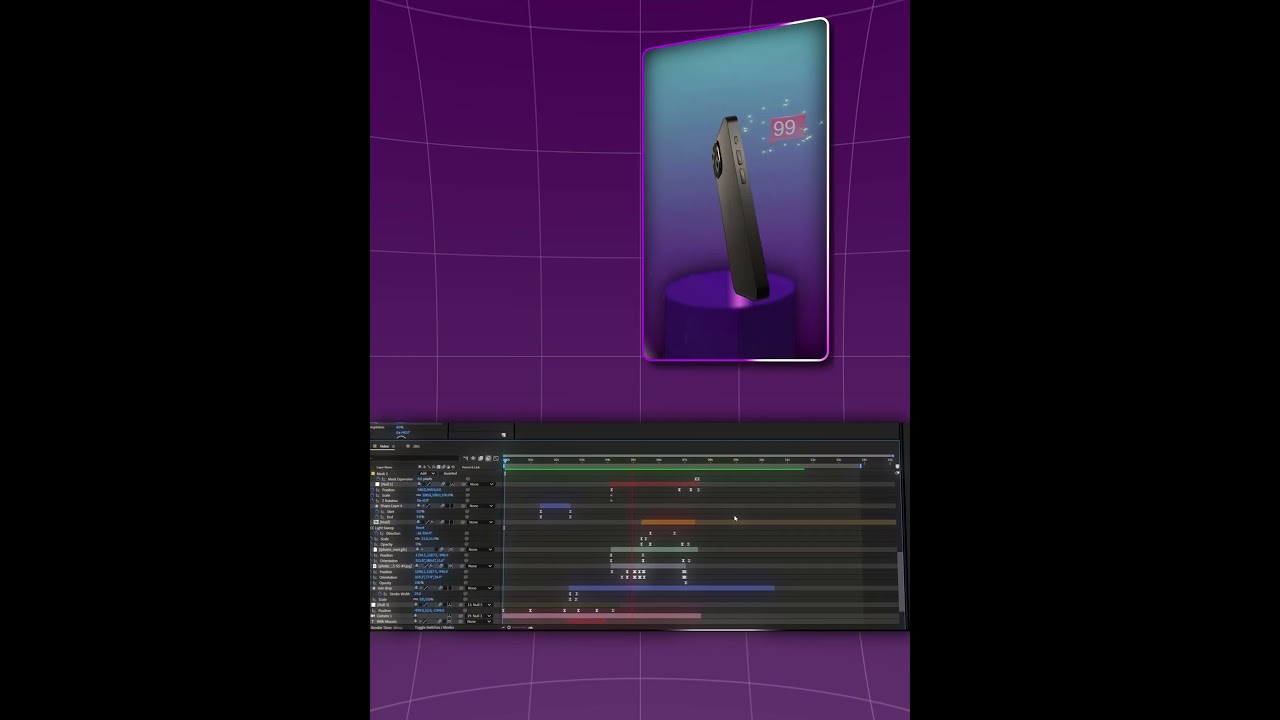The making of last video  #aftereffects #edit #videoediting
