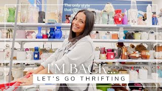 I'M BACK!!! Let's go thrifting! A very *realistic* thrift with me
