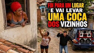 A SAGA DO CASAL RELEIXO FOI RECLAMAR DO SOM QUASE LEVA UMA PISA A FILHA XATE PENSA QUE TA RICA