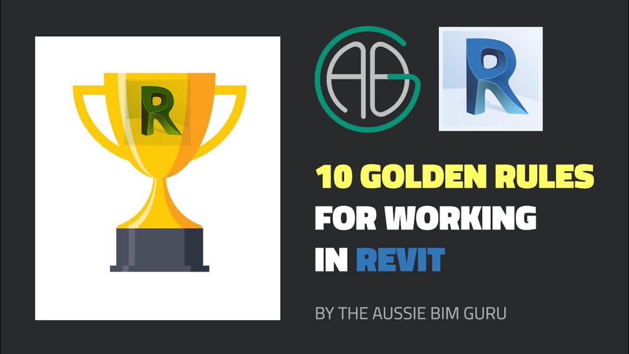 Мои 10 золотых правил работы в Revit!