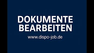 Dispo-Quiz - Dokument Format Ändern Www.dispo-Job.de
