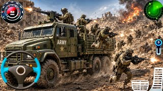 Army Truck Driving Cargo Games US Military Truck Game Army Truck Driving Game For Android Gameplay screenshot 2