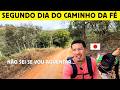 Segundo dia de um japonês no Caminho da Fé. Andradas MG - Barra MG