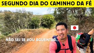 Segundo dia de um japonês no Caminho da Fé. Andradas MG - Barra MG
