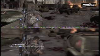 Regal and Hot Tub Play Gears of War 2 - Part 50: Cooper Street Blues