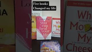 Five books Changed my life-#robin sharma #spencer johnson #john gray#louise hay #prabhupada