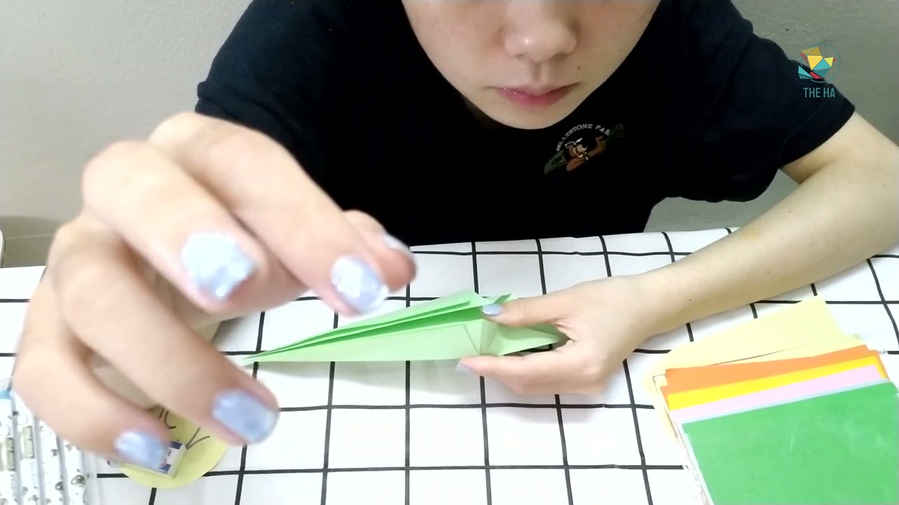 130# Origami Swan   The Ha Origami Day008