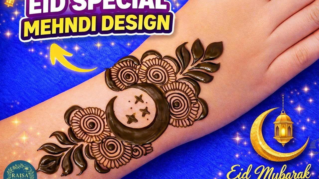 Very beautiful🌸stylish back hand mehndi design | Gulab 🥀 wali mehandi | Arabic mehndi | Eid🌙mehndi 