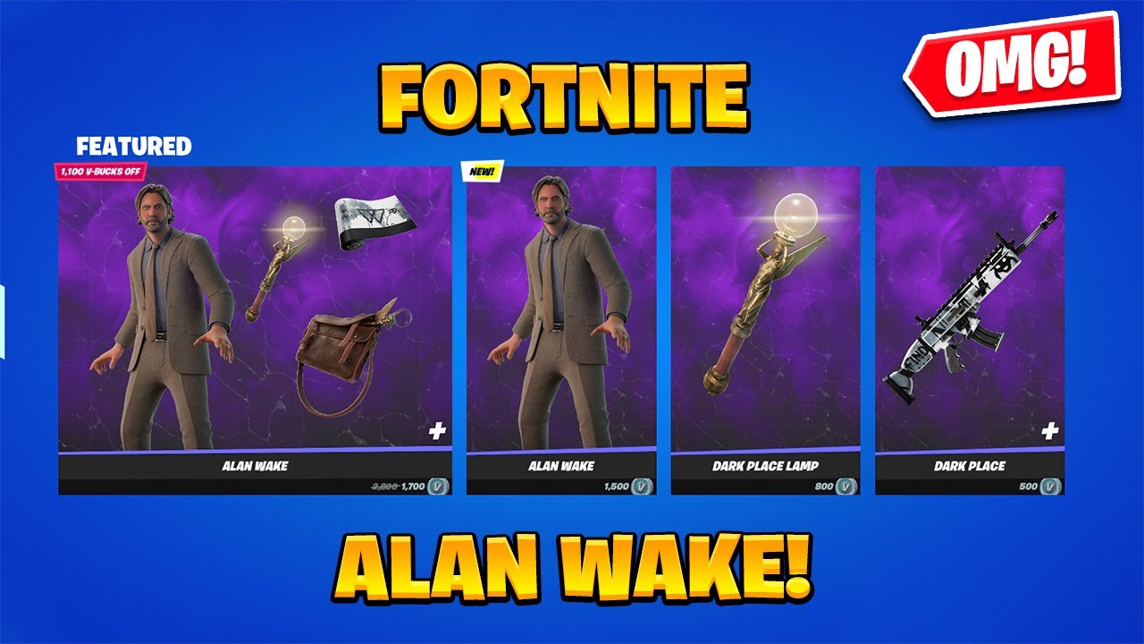 Fortnite Alan Wake map, How to play recap & get the skin