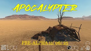 Apocalypter | Pre Alpha Gameplay | Full Car Build | E1