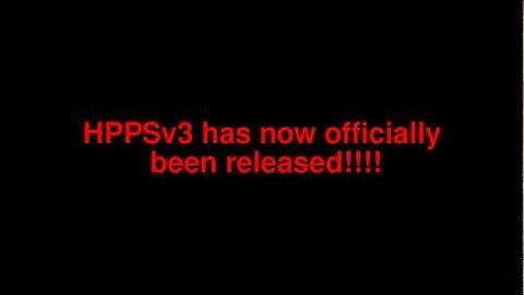 HPPSv3 now released