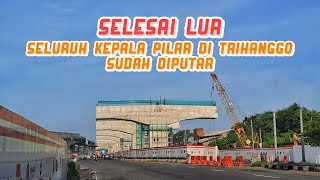 Download Lagu KONDISI RUAS TRIHANGGO PASCA ROTASI PIERHEAD TERAKHIR ‼️ Progres Tol Jogja - Solo Seksi 2 Paket 2.2B MP3