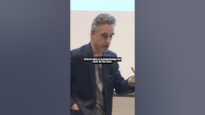 The Main Difference Between Men and Women | Jordan Peterson