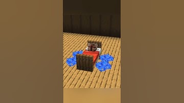 How to make realistic bed 🛏️ #minecraft #craftideas #minivlog #gaming #realmcraft #minecraftbuilding