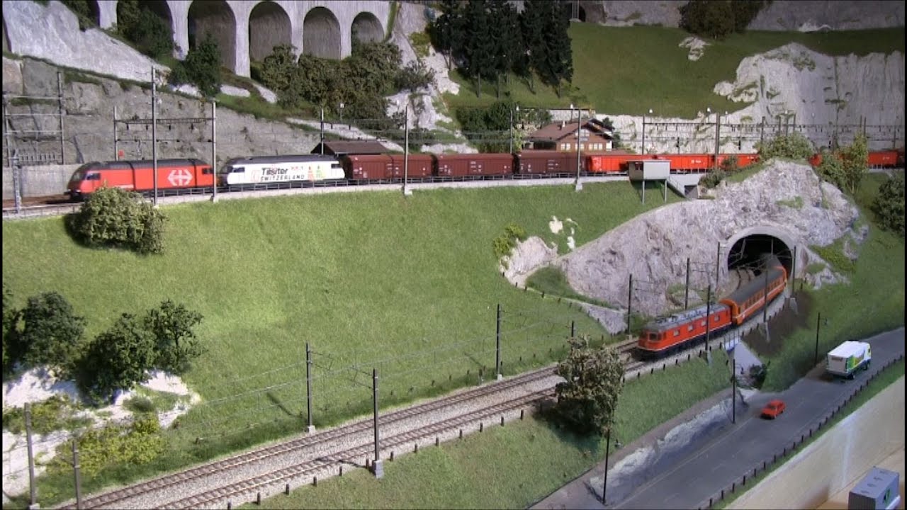 Traumhafte Lötschbergbahn I