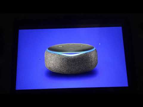 Alexa echo dot raining cloud