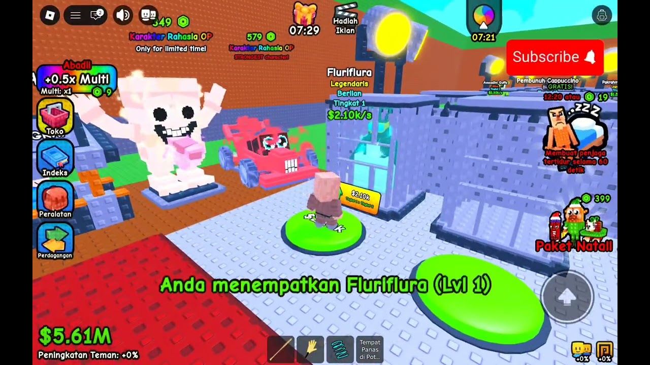 Day one uplod vidio Judul geme penjara brainrot